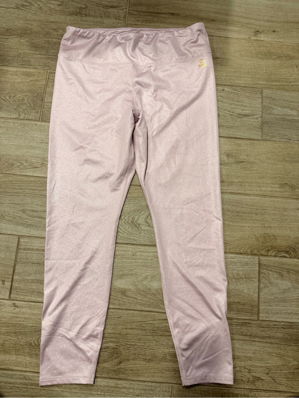 Juicy Couture Light Pink Shimmery Leggings